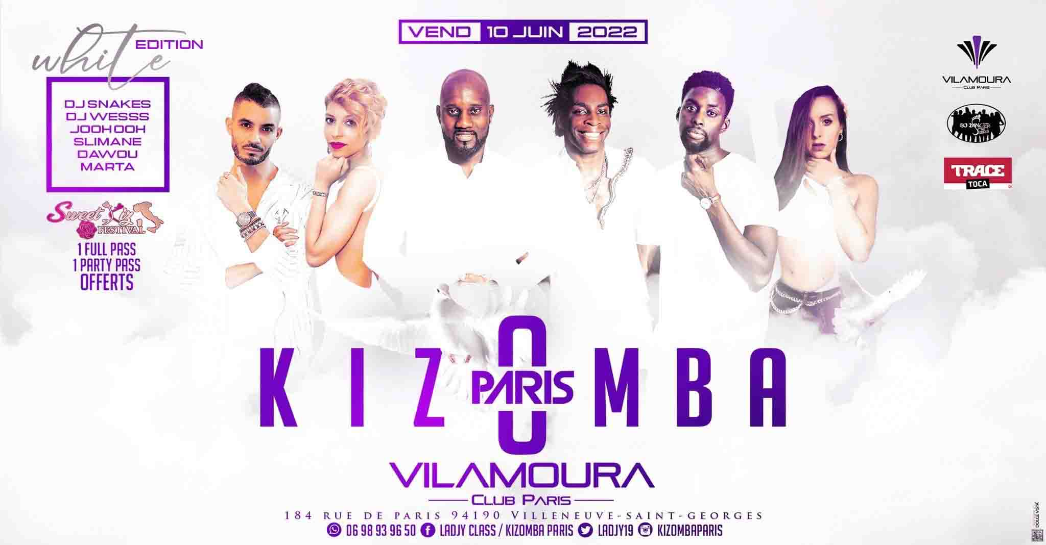 Kizomba White Edition Vilamoura Club Paris 2022